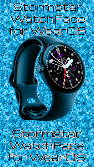 Stormstar Watch Face Screenshot 2