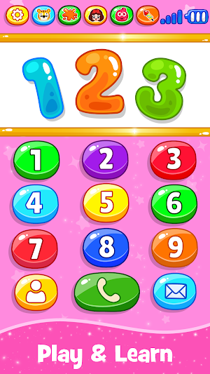 Princess Baby Phone Games kids Screenshot 1