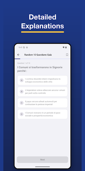 Polizia di Stato Quiz 2026 Screenshot 1