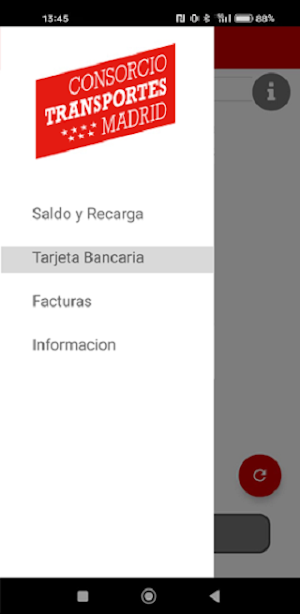 Tarjeta Transporte Virtual Screenshot 0