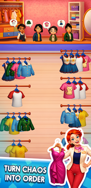 Dress Store Sort Screenshot 1