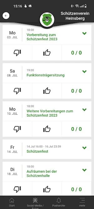 Schützenverein Heinsberg Screenshot 3