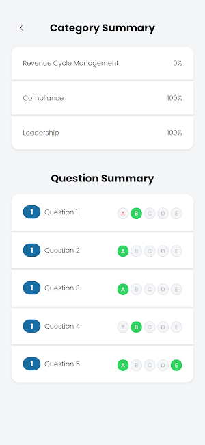 RHIT 101 Practice Test Screenshot 3