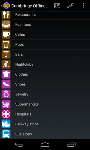 Cambridge Offline City Map Screenshot 2