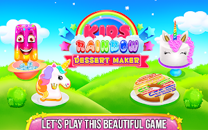 Kids Rainbow Dessert Maker Screenshot 0