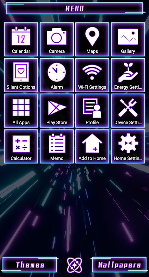 Space Tunnel Theme +HOME Screenshot 1
