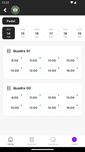 Santo Padel Screenshot 2