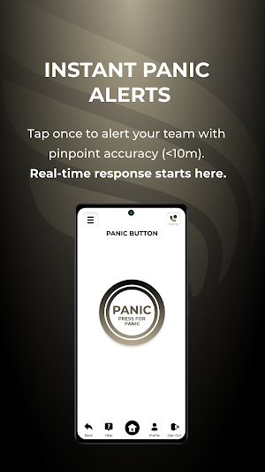 TrackSecure Panic App Screenshot 1