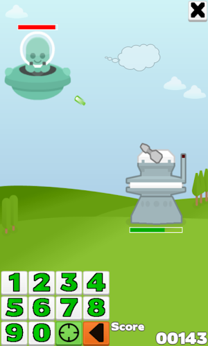 The Multiplication Tables Game Screenshot 1