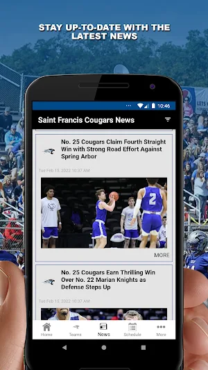 Saint Francis Cougars Screenshot 3