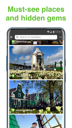 Zaandam SmartGuide - Audio Guide & Offline Maps Screenshot 2