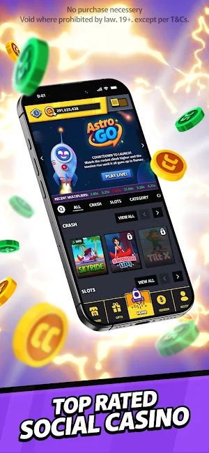 CrashMania Casino Screenshot 1