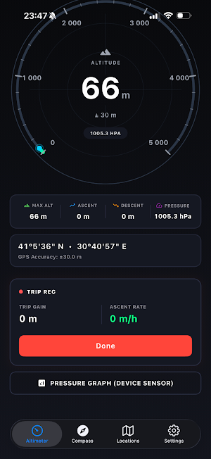 Altimeter: Altitude Tracker Screenshot 2