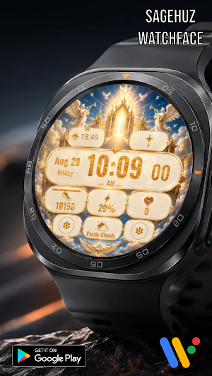 A153 Heaven Watchface Screenshot 2