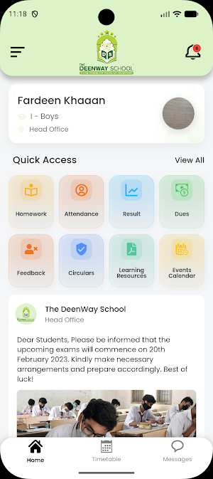 The DeenWay School Screenshot 2