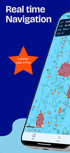 Lobsterly: Florida Lobster Map Screenshot 0