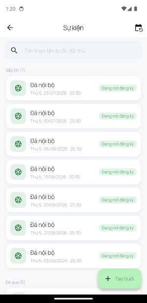 Bóng Đá Phủi VN Screenshot 1