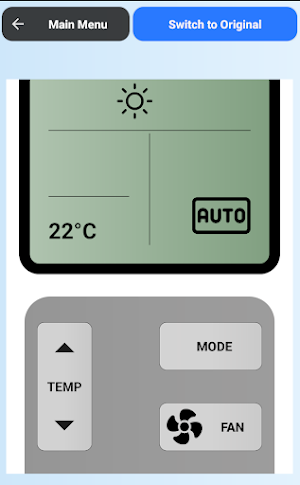 Remote For Tosot AC Screenshot 3