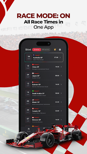 Stint: Race Calendar & Results Screenshot 1