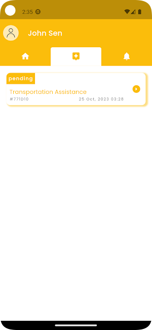 RefugeeCare Screenshot 2