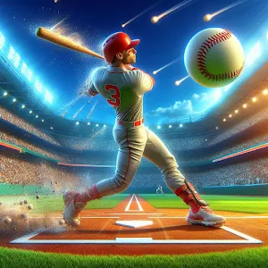 Baseball Game : MLB 9 home run Screenshot 1