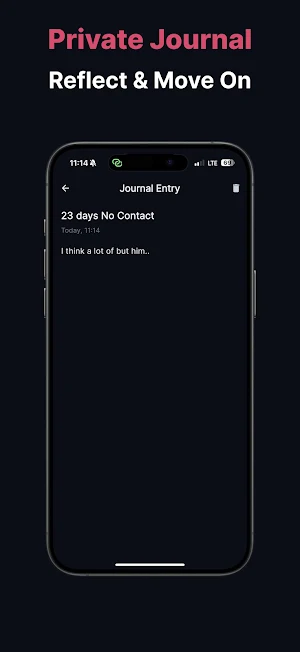 NoContact: Tracker & Breakup Screenshot 2