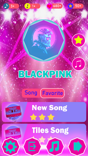 Blackpink Pink Venom Tiles Hop Screenshot 0