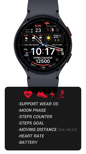 SamWatch Active Analog Screenshot 1