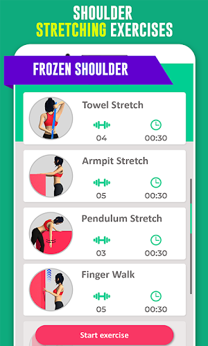 Shoulder, neck pain relief: Stretching Exercises Screenshot 3