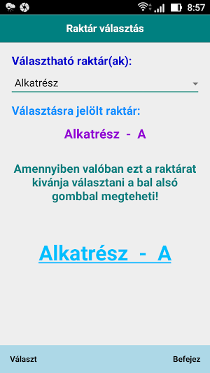 Raktár Kezelő - Készlet Nyilvántartó Screenshot 3