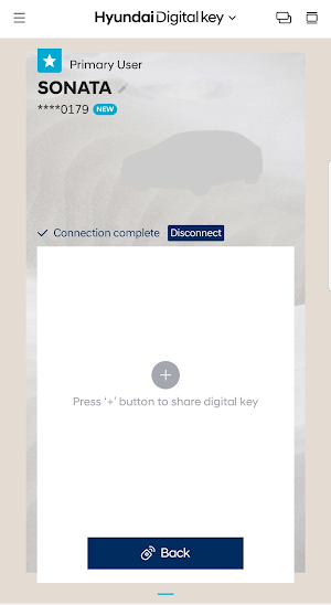 Hyundai Digital Key(for supported vehicles) Screenshot 1