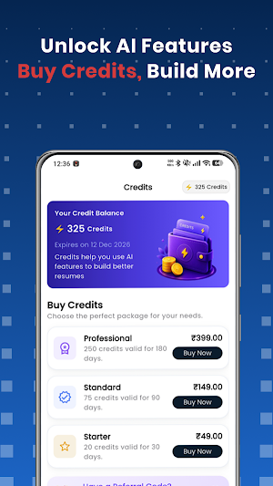 CVNext: CV Maker & Resume Screenshot 1