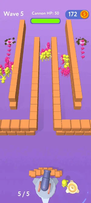Stickman Cannon Screenshot 2