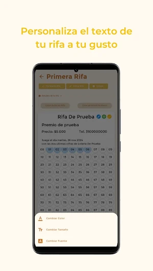 Rifa Virtual Screenshot 3