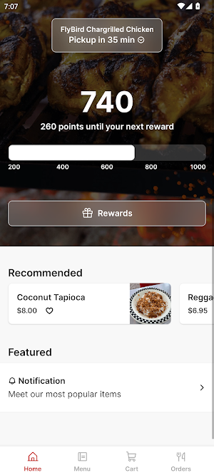 FlyBird Chargrilled Chicken Screenshot 0