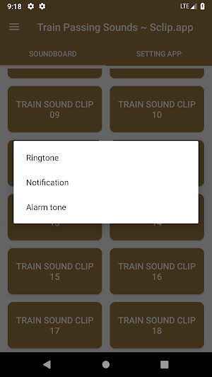 Train Passing Sound Collections ~ Sclip.app Screenshot 2
