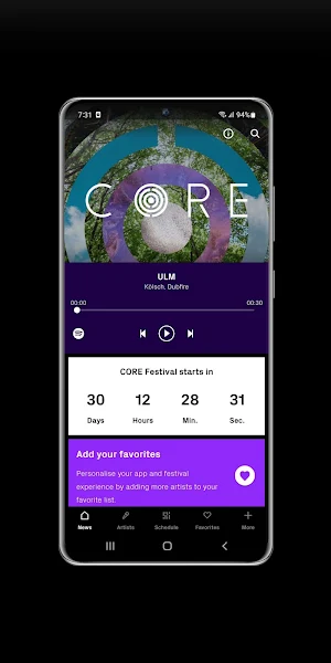 CORE Festival Screenshot 1