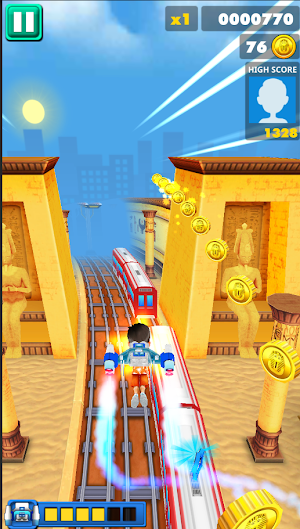 Subway Runner Pro : Paris Screenshot 2
