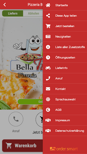 Pizzeria Bella Türkiye Screenshot 2