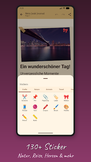 Junk Journal Screenshot 3