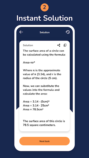 InstaSolver Homework AI Helper Screenshot 2