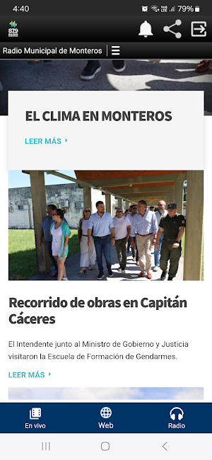 Radio Municipal de Monteros Screenshot 1