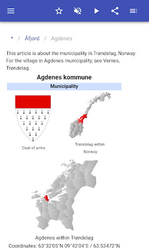 Municipalities of Norway Screenshot 2