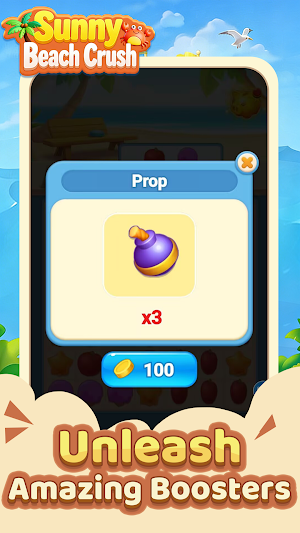 Sunny Beach Crush Screenshot 3