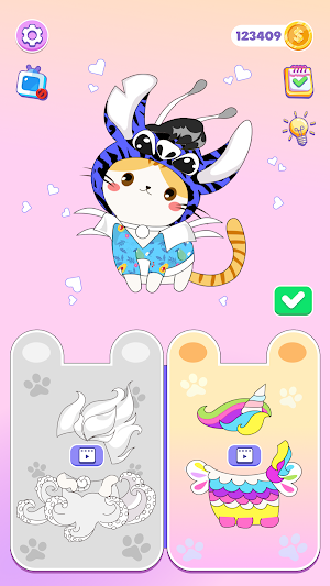 Paper Doll: Crafts Coloring Screenshot 3