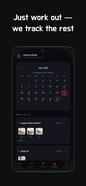 Fit Play - Auto Counter & Log Screenshot 2