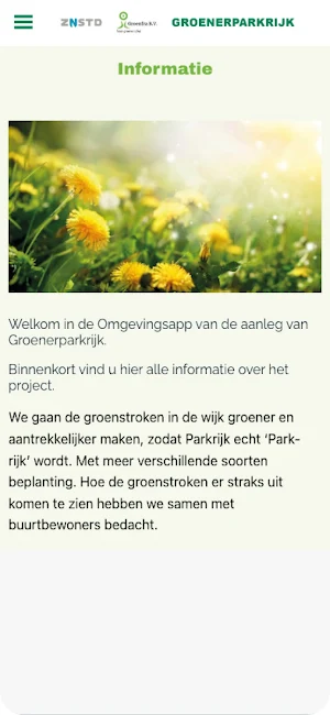 Groener Parkrijk Screenshot 2