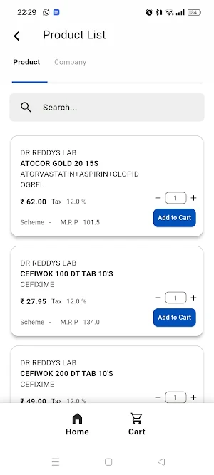 J P TRADERS : GENERIC MEDICINE Screenshot 2