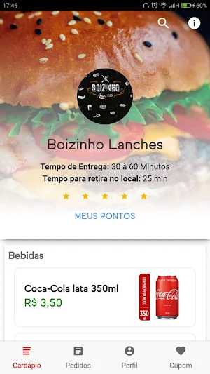 Boizinho Lanches Screenshot 1