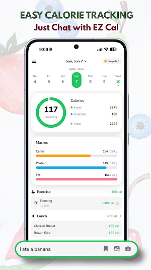 EZ Cal - AI Calorie Tracking Screenshot 0
